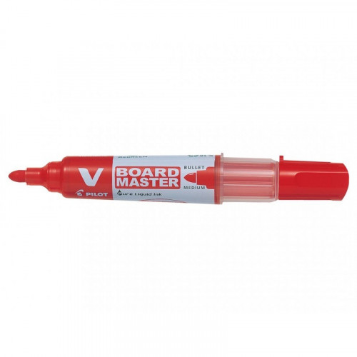 بايلوت قلم سبورة مدبب أحمر العلبة 12 قلم