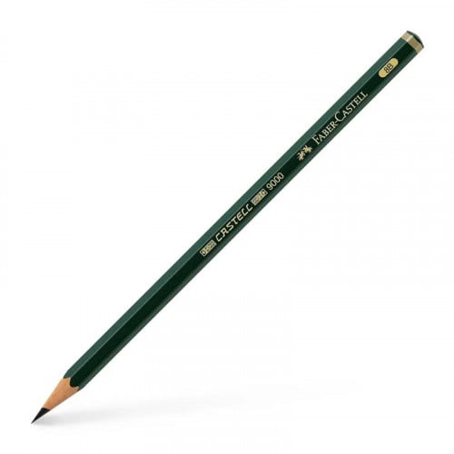 Faber Castell 9000 graphite penci 8B Box = 12 Pcs