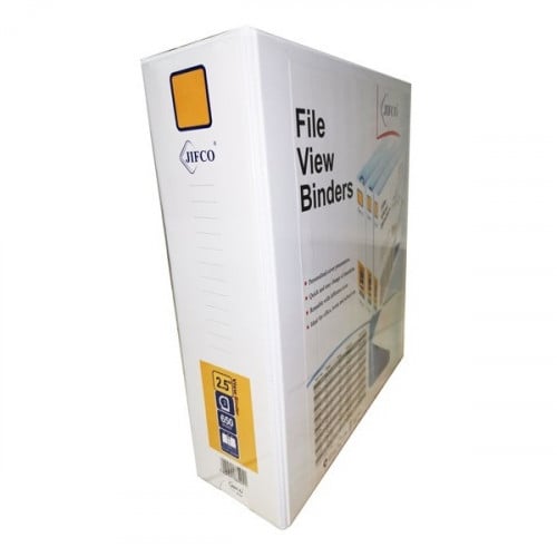 جيفكو ملف أبيض حلقتين 2.5 بوصة