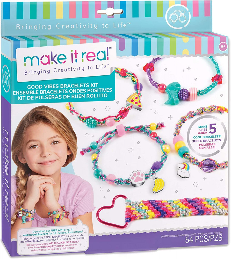 Make It Real Bedazzled! Charm Bracelets Kit Blooming Creativity