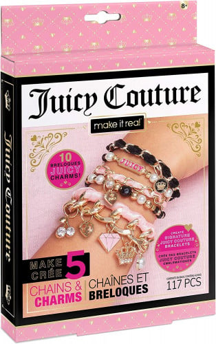 Juicy Couture Make it Real Pink & Precious Bracelet Kit, 267 PCS