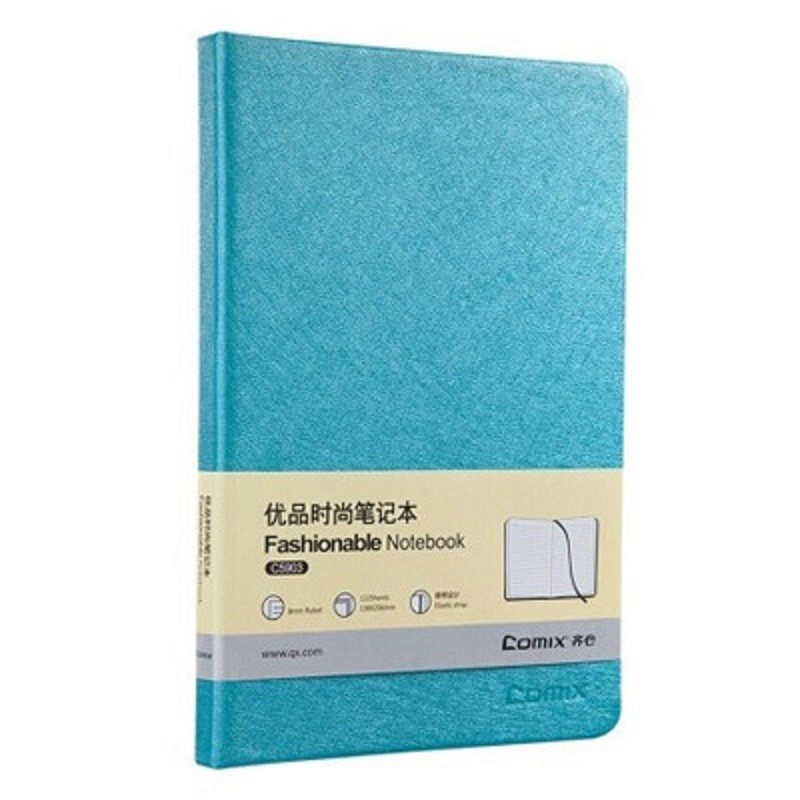 كومكس دفتر بغلاف مقوى 122 ورقة A5 أزرق فاتح