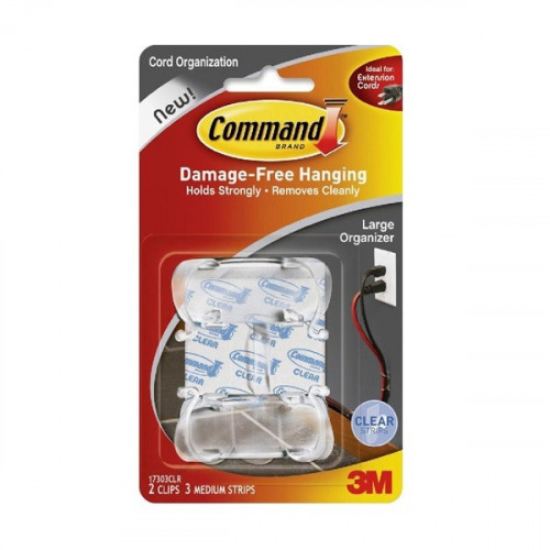 ثري ام مشبك لتنظيم الأسلاك 17303CLR