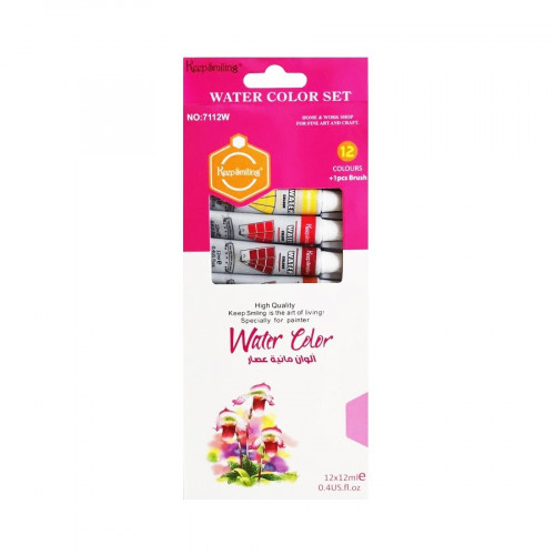 كيب سمايلنج ألوان مائية 12 مل 12 لون العبوة 12 طقم