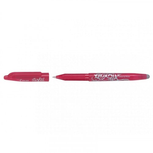 بايلوت قلم سائل فريكشن قابل للمسح 0.7 مم وردي العلبة 12 قلم