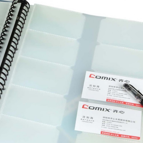 كومكس ألبوم كروت الأعمال 600 كرت