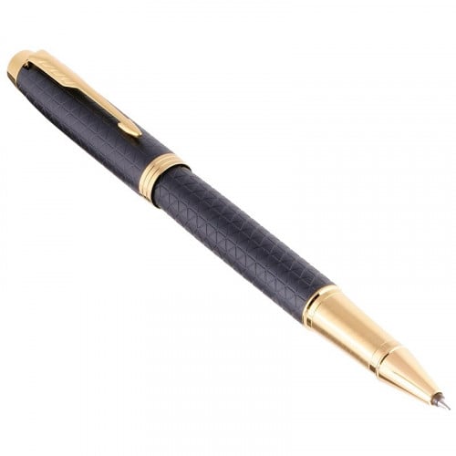 باركر أي أم قلم سائل أسود مذهب