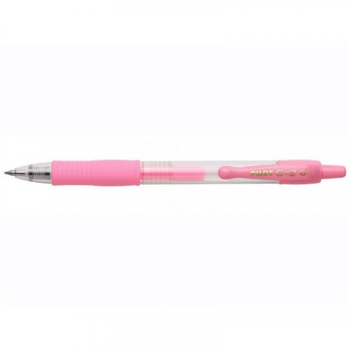 Pilot G2 Gel Ink Rollerball Pen 0.7 mm Pastel Pink BX = 12 Pens