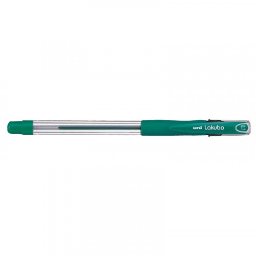 Uni Ball Lakubo Ball Point Pen 0.7 mm Green BX = 12 Pens