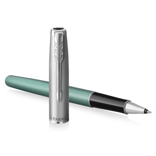 Parker Sonnet Essential Rollerball Pen Gift Box Green Lacquer CT Finish