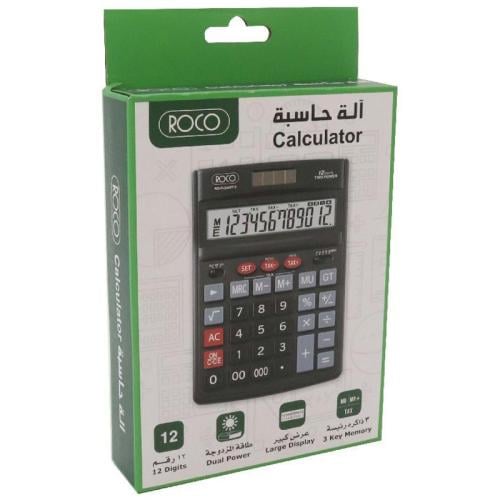 روكو ألة حاسبة مكتبية 12 خانة