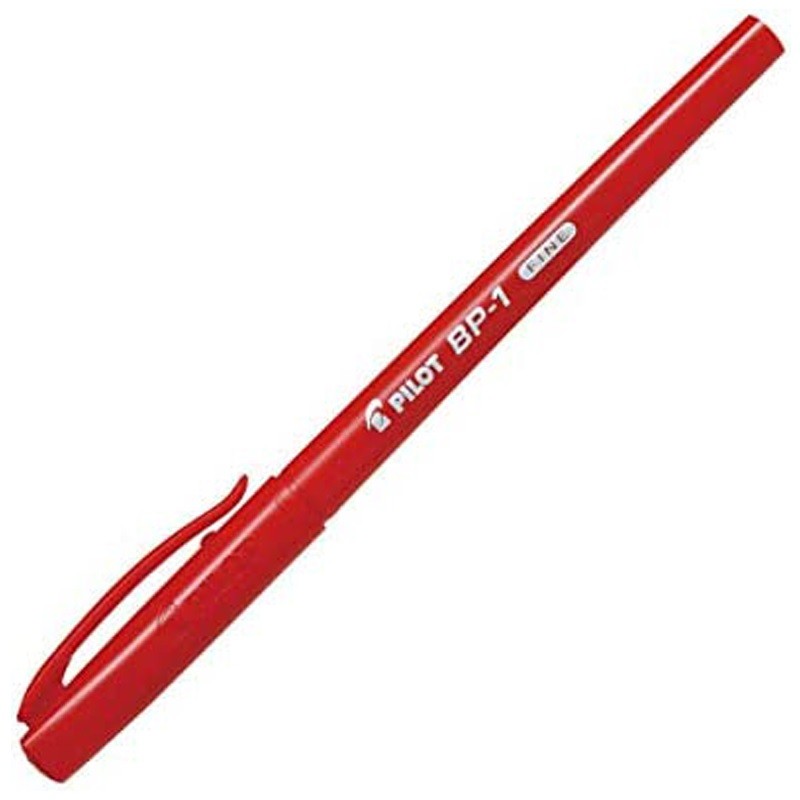 Pilot BP-1 Quick-drying ballpoint pen 0.7 mm Red BX = 50 Pens