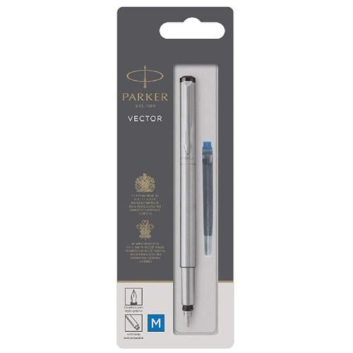 Parker Vector Fountain Pen Steel