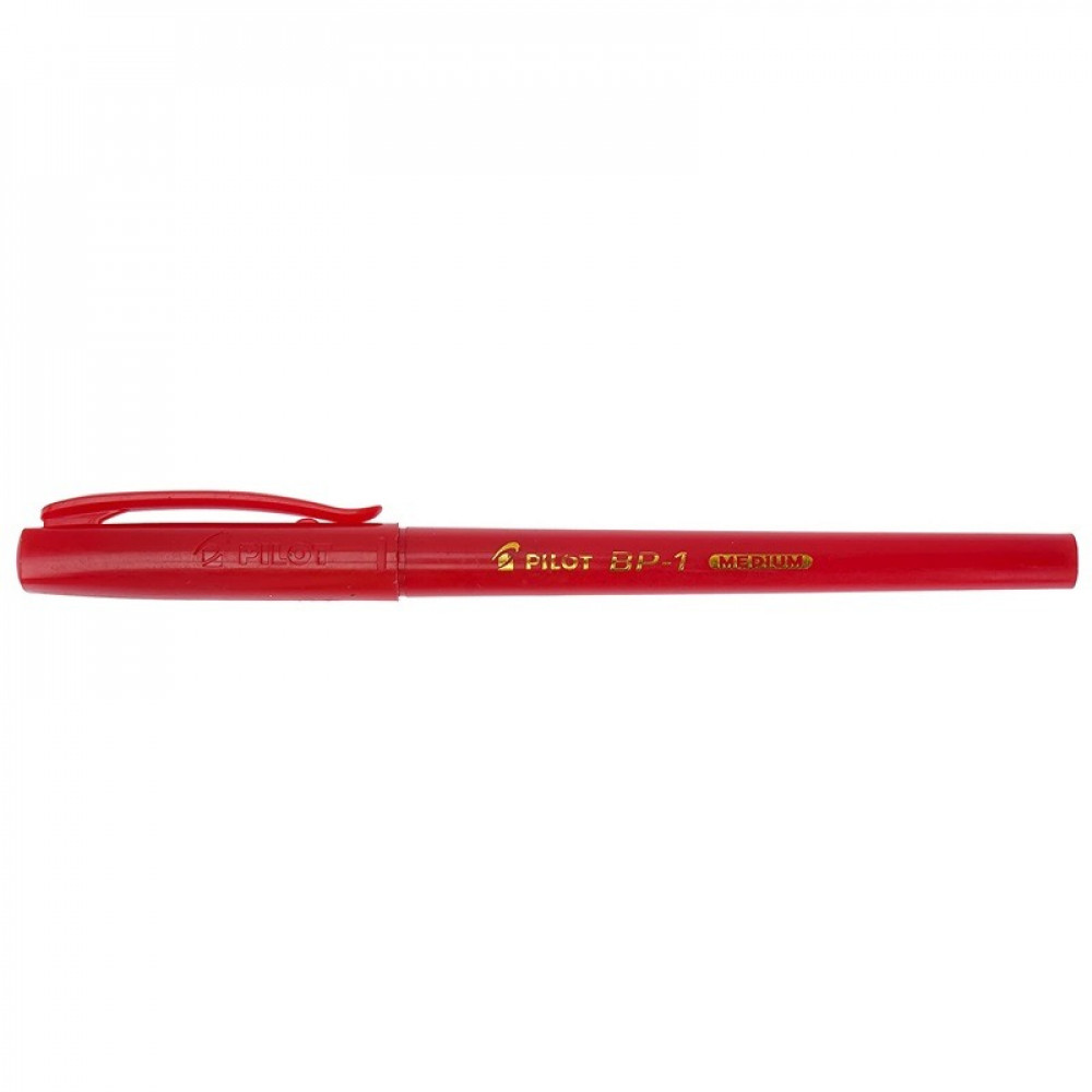 Pilot BP-1 Quick-drying ballpoint pen 1.0 mm Red BX = 12 Pens