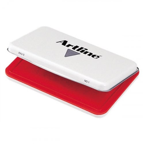 Artline STAMP PAD No.2 Size 87X143 mm Red