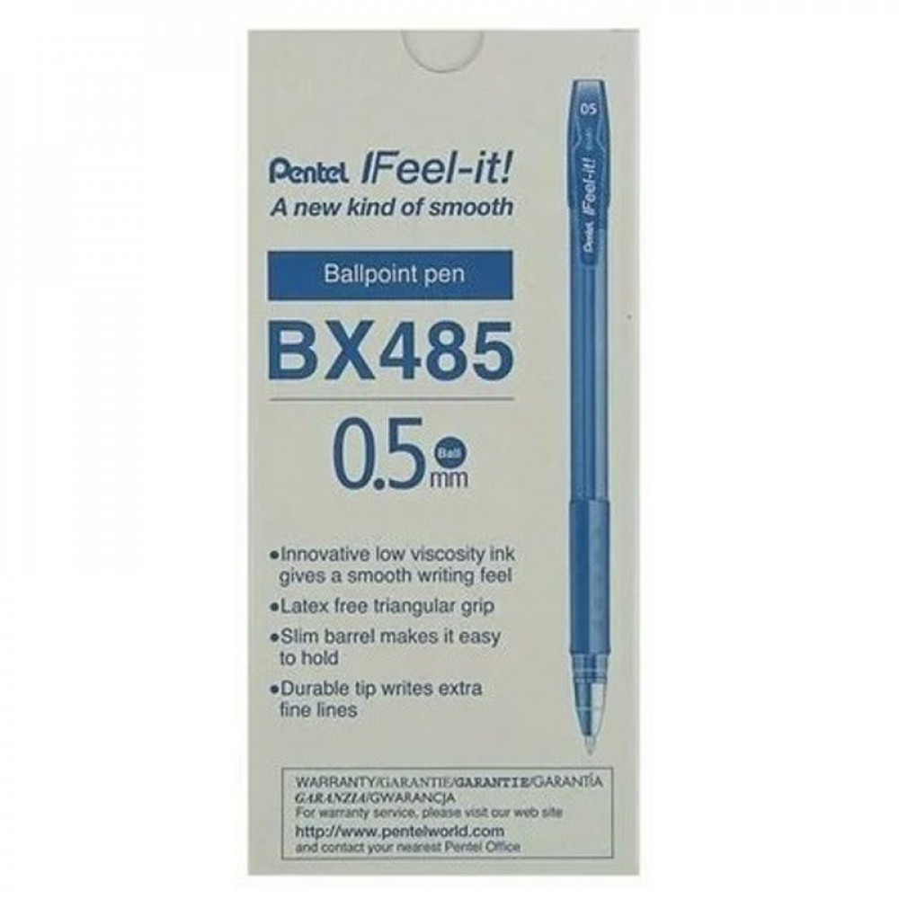 بنتل فيل ات BX485 قلم حبر جاف العلبة 12 قلم