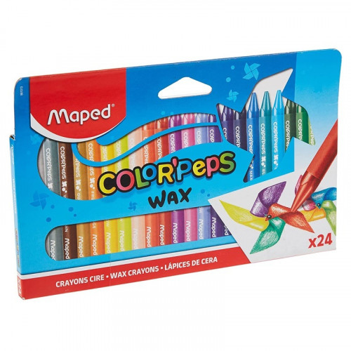 MAPED COLOR'PEPS - BABY CRAYONS X6 - Thef:;llstop