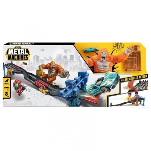 Zuru Metal Machines 4-Lane Gorilla Attack
