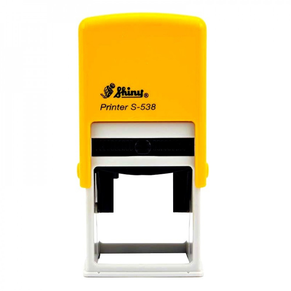 Shiny Self-Inking Stamp Square 38X38 mm