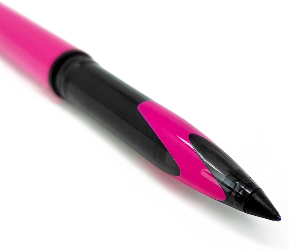 Uni Ball UBA188 Air Roller Pen 0.5 mm Blue Barrel-Pink BX = 12