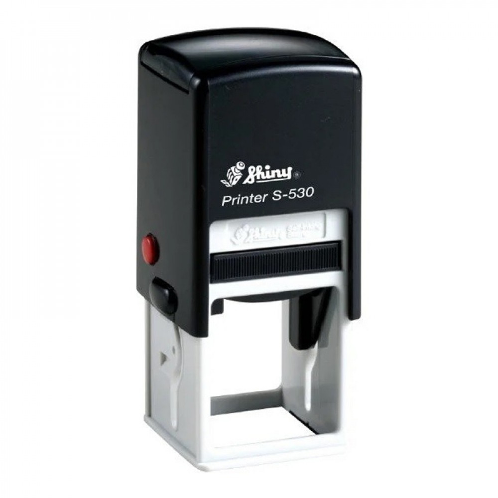 Shiny Self-Inking Stamp Square 32X32 mm