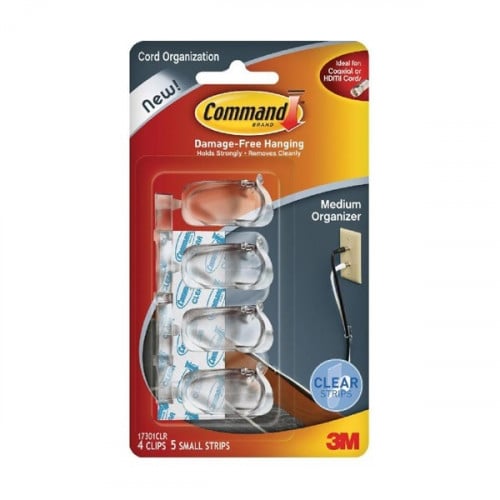 ثري ام مشبك لتنظيم الأسلاك 17301CLR