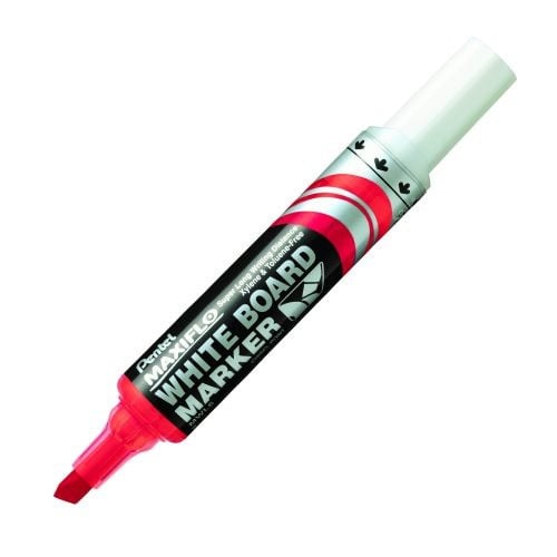 بنتل ماكسي فلو قلم سبورة أحمر العلبة 12 قلم