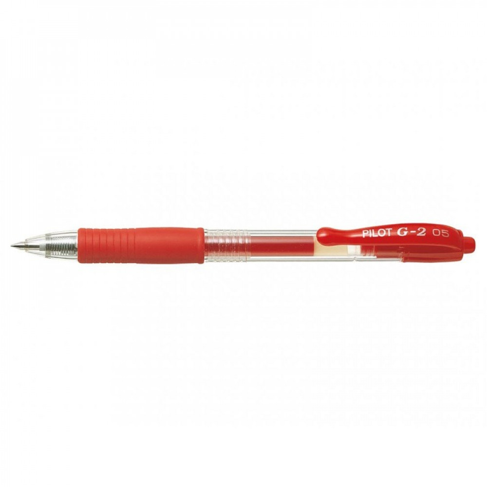 Detector staart vloeiend Pilot G2 Gel Ink Rollerball Pen 0.5 mm Red BX = 12 Pens - متجر تمام