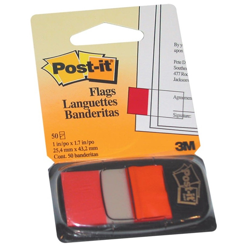 3M Post-it Flags Orange