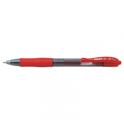 Pilot G2 Gel Ink Rollerball Pen 1.0 mm Red BX = 12 Pens