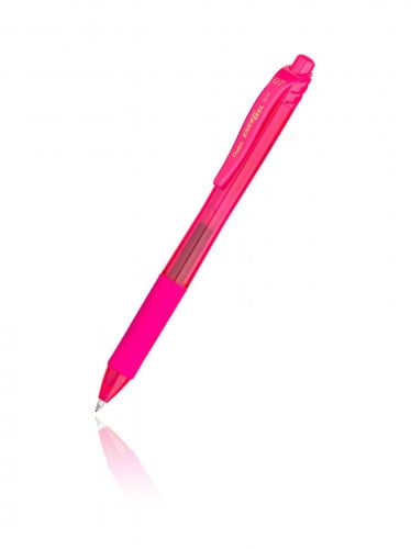 بنتل قلم إنرجل ضغاط BL107 وردي العلبة 12 قلم