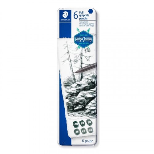 ستدلر مارس لوموغراف بيور أقلام الرصاص 6 درجات