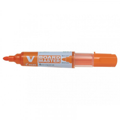 بايلوت قلم سبورة مدبب برتقالي العلبة 12 قلم