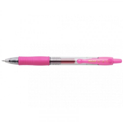 Pilot G2 Gel Ink Rollerball Pen 0.7 mm Pink BX = 12 Pens