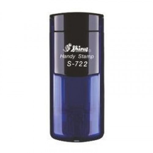 شيني ختم الجيب 38X14 مم موف شفاف مع طباعة الإسم