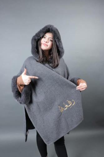 شال شتوي نسائي بالاسم