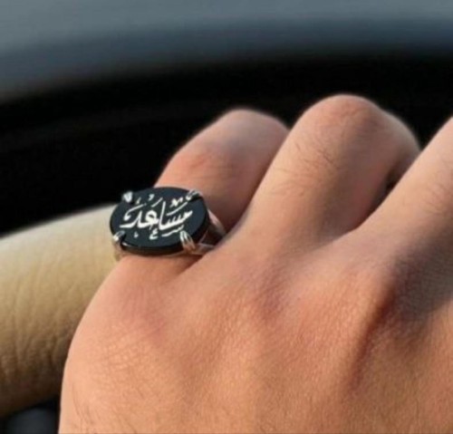 خواتم رجالية ملكي فضة خالص