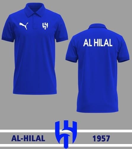 تيشيرت بولو بتصميم الهلال