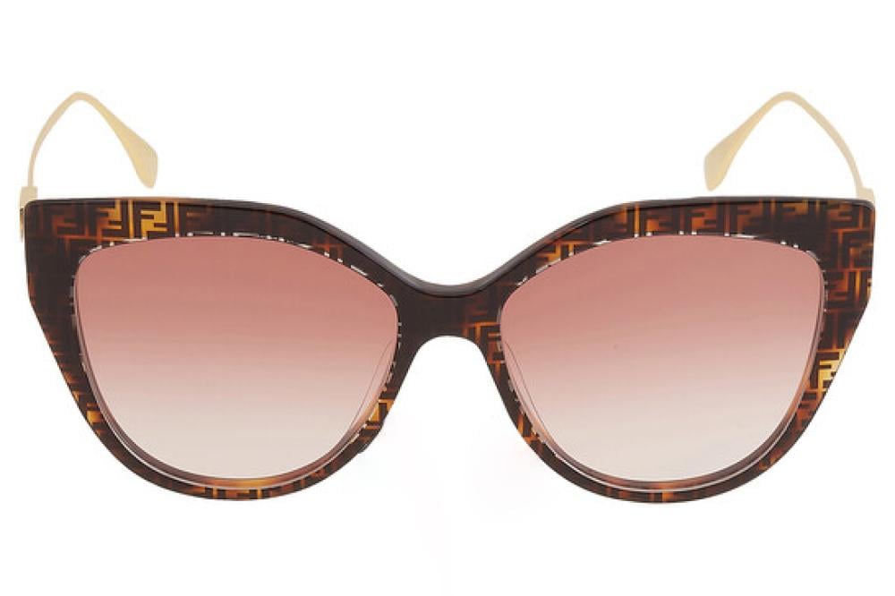 FENDI ハタフライフレムサンクラス FE40011UACETATE 55T FENDI FE40011U - Saggaf Optics Premium Eyeglasses Sunglasses