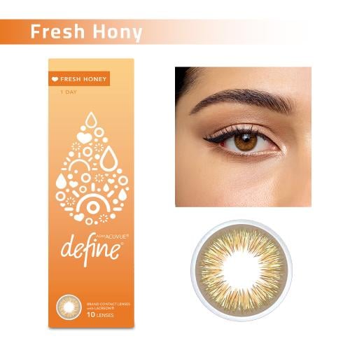 ACUVUE define 1 Day Honey