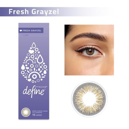 ACUVUE define 1 Day Grayzel