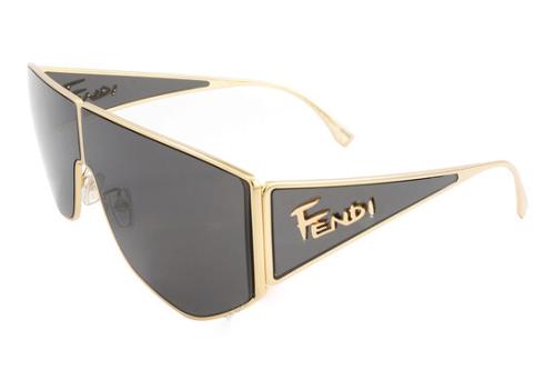 NEW FENDI FE40051U - 32A SHIELD POLARIZED SUNGLASSES Buy Fendi Eyewear Fendi Fe40051U 32A Shield Sunglasses | Pre main image 4