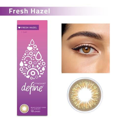 ACUVUE define 1 Day Hazel