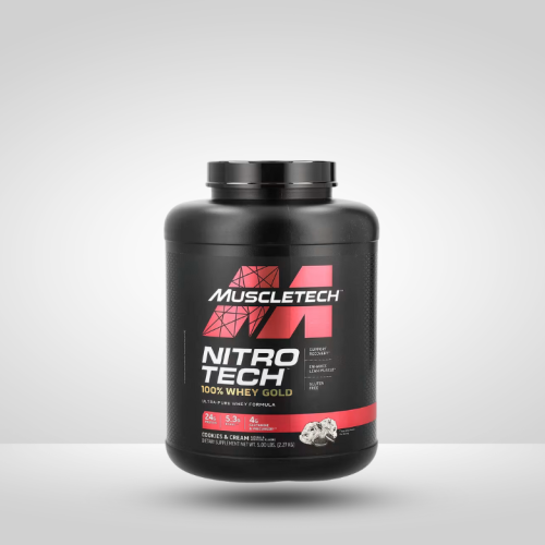 ماسل تيك‏, Nitro Tech، مصل اللبن الذهبي 100%، بنكه...