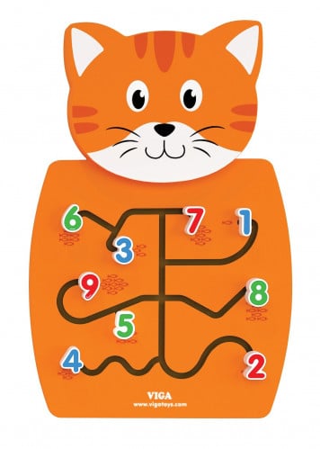 لعبة الجدار - تطابق الأرقام