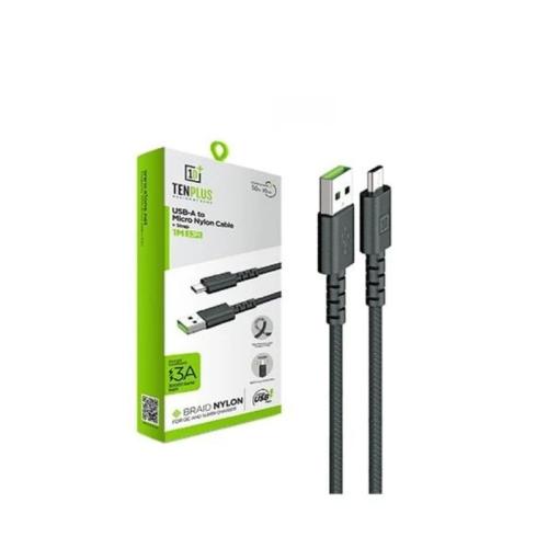 كيبل جلاكسي Micro & USB بطول 1متر من +10 TENPLUS