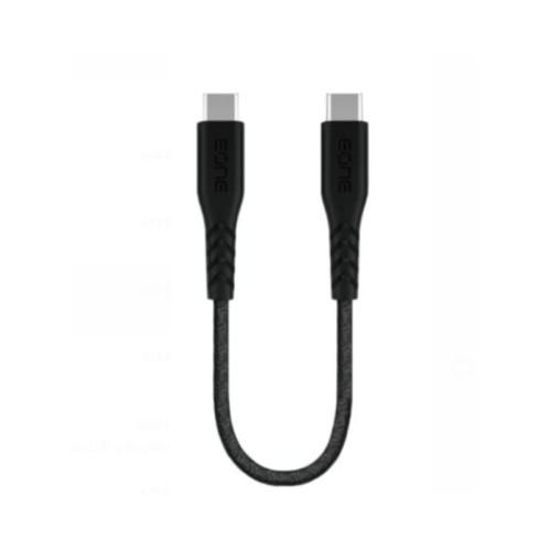 كيبل شحن سريع Type C & Type C بطول 20CM بقوة 60W م...