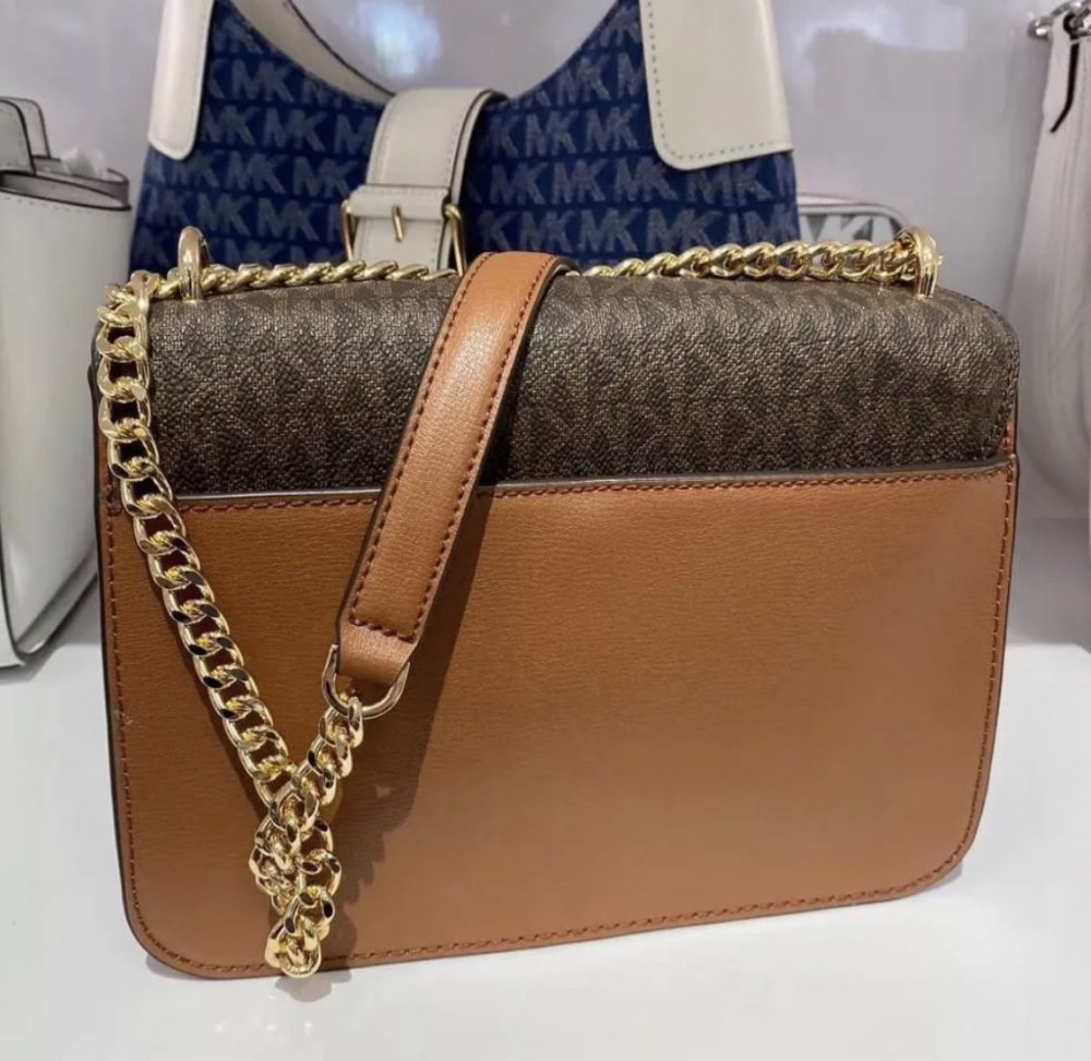 Michael kors mott chain shoulder bag