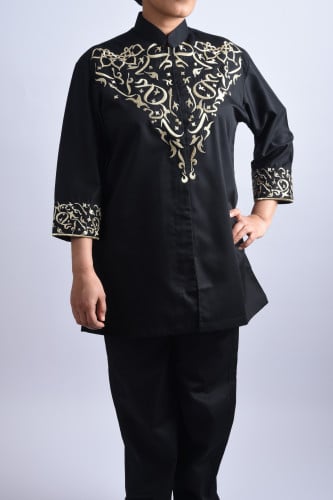 يونيفورم ارابسك اسود