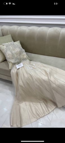 فستان فخم قماش سهره